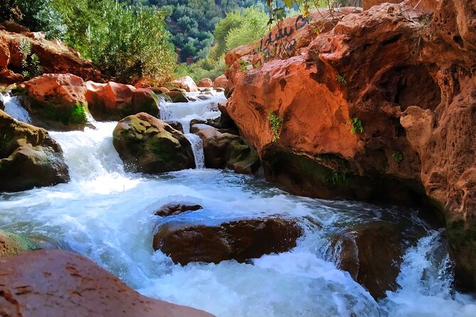 Day Trip to Ouzoud Waterfalls with Guide and Boat Trip - Hiking the Ouzoud circuit with Barbary macaques