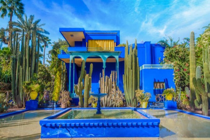 Day Trips from Agadir to Marrakech with Amazing guide - Jardin Majorelle: Color and Design in a Compact Stop