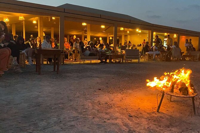 Desert Agafay Dinner Show and Camel Ride with Magical view - Dinner show in a nomad tent: what you eat and how it feels