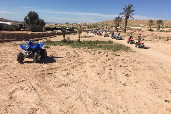 Desert D'Agafay Package - Quad, Dromedary and Dinner Show - Quad biking in Agafay: fun, but expect structure