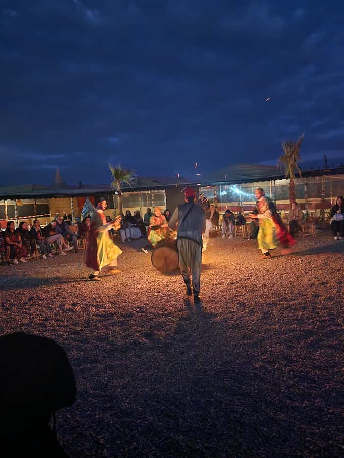 Desert night : ATV, Camel Trek sunset views & Dinner show - Dinner under the stars: couscous, tea, and a live show