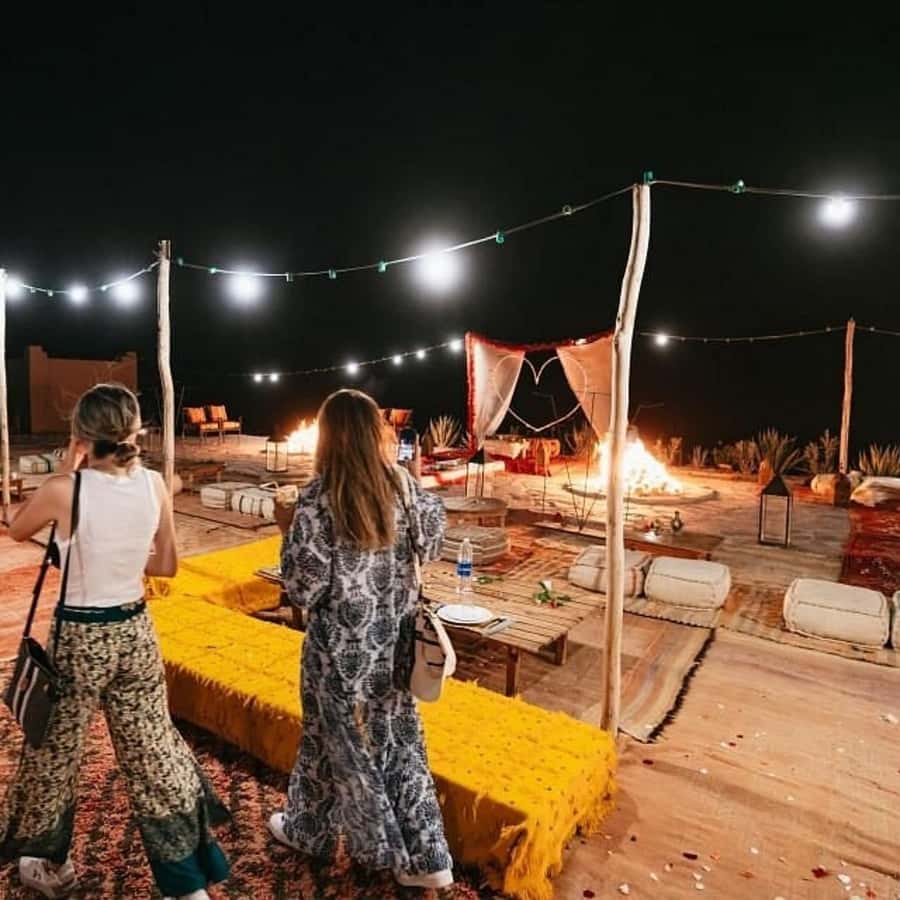 Desert night : ATV, Camel Trek sunset views & Dinner show - Sunrise breakfast and the gentle exit back to town