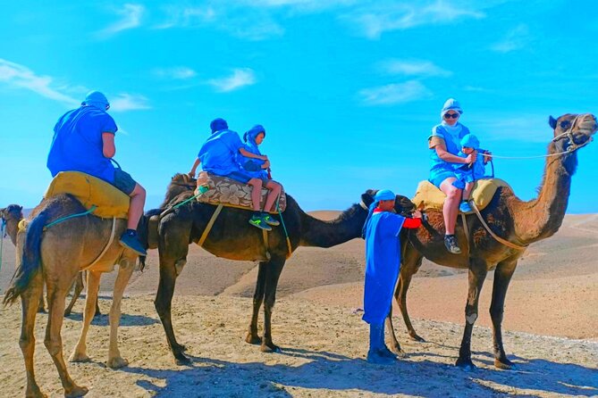 Dinner at Sunset & Camel ride in Marrakech desert Agafa - Agafay Desert Views, High Atlas Mountains, and the Perfect Length