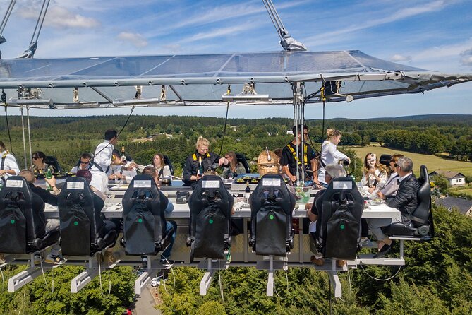 Dinner in the Sky Marrakech - Getting your photos without losing your appetite