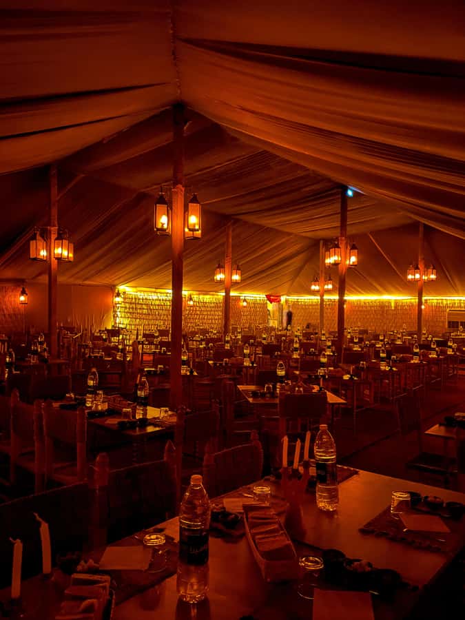 Dinner Show at Agafay desert & Traditional Outfit Photoshoot - What to pack so the night feels easy