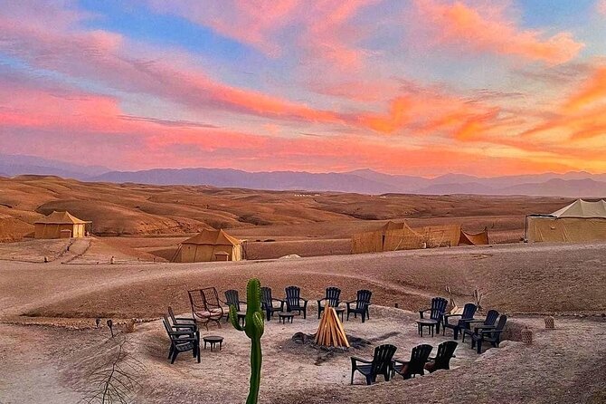 Dinner Show & camel ride with sunset views - Marrakech pickup and transfer time: the smooth part