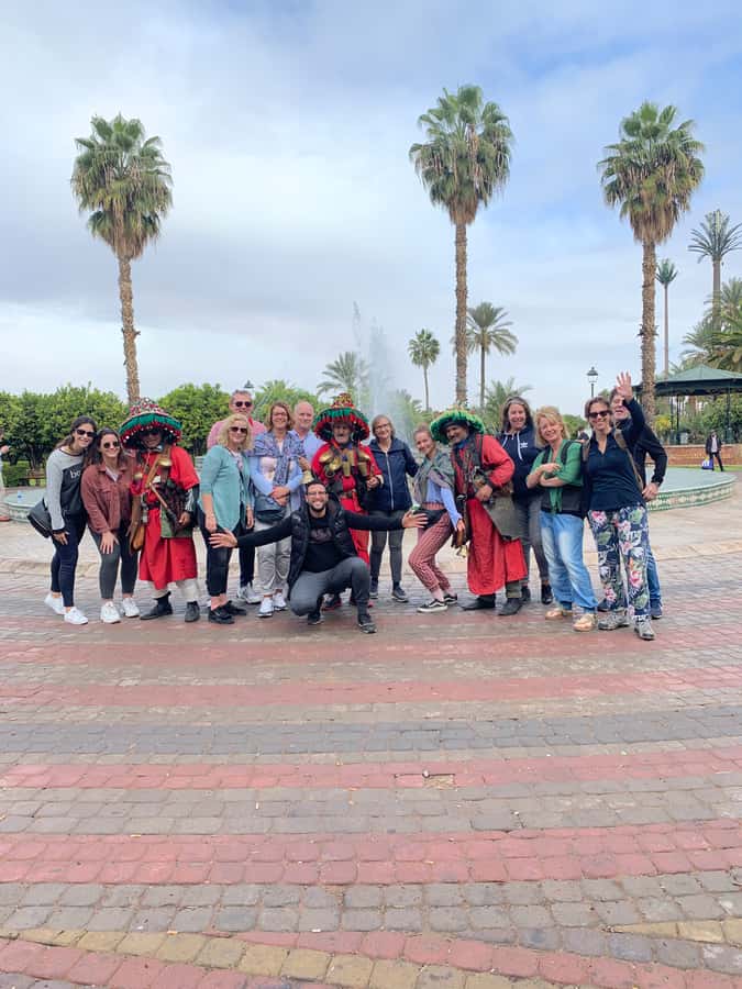Dutch Bike Tour in Marrakech with Local Guide - Place des Ferblantiers stop, and why it is a good mid-tour pause