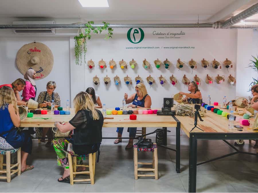 Embroider Your Name in Arabic Calligraphy – Marrakech Medina - Mint Tea, Pastry, and Why the Atmosphere Matters