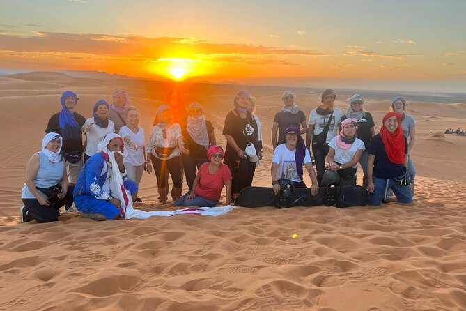 Enjoy camp 1 night .Camel.sunset sunrise drums Quad Sunboard - Erg Chebbi Overnight: What You’re Really Paying For