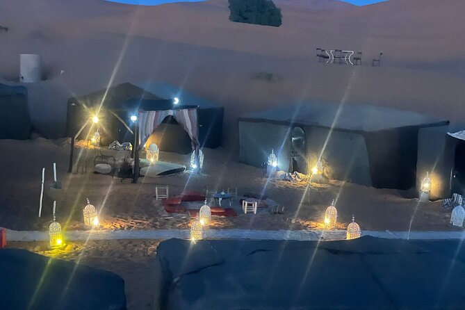 Enjoy camp 1 night .Camel.sunset sunrise drums Quad Sunboard - Merzouga Pickup, 4:00 pm Start, and How the Day Flows