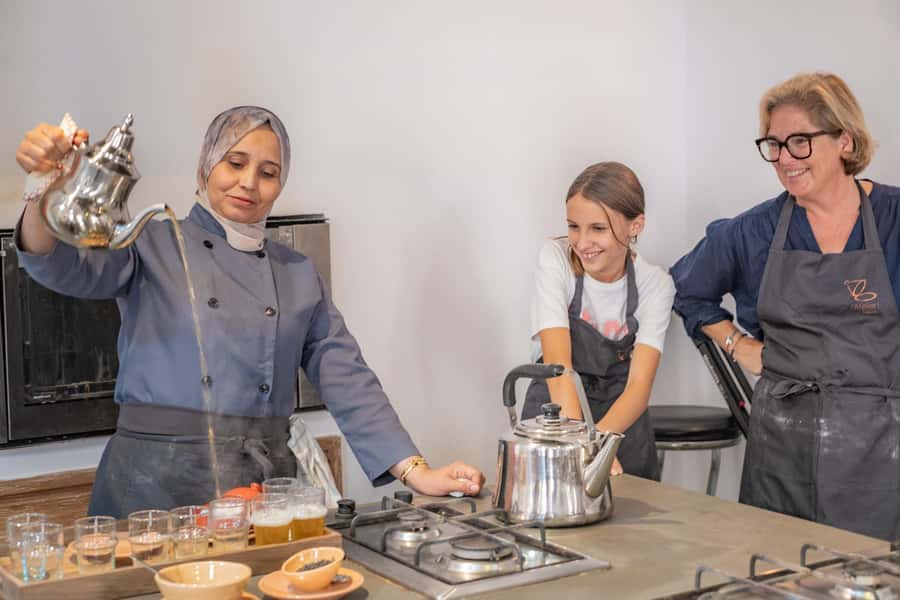 Essaouira: Moroccan pastry workshop - The value question: paying around $34 for two pastries and tea