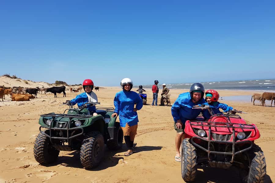 Essaouira P3: Quad tour forest beach dunes (free transfer) - A few smart tips to get more fun out of your ride