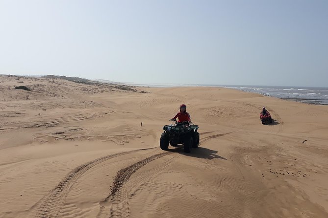 Essaouira: Pleasant Quad tour (free transfer) - The first 20 minutes: learning quad basics the right way