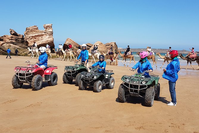 Essaouira: Pleasant Quad tour (free transfer) - Riding through dunes, forest, and deserted beach stretches