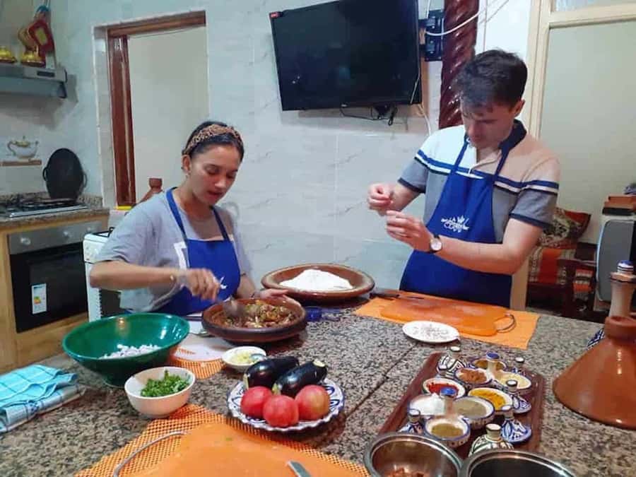 Essaouira: Traditional Family Style Moroccan Cooking Class - Cooking in a Moroccan Family Kitchen, Not a Demo Room