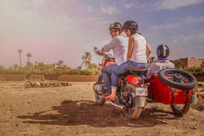 Essential Ride by sidecar (Marrakech off the beaten path) 1h30 - Gueliz and the art deco feel of Marrakech’s French neighborhood