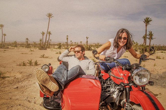 Essential Ride by sidecar (Marrakech off the beaten path) 1h30 - Price and value: what you are paying for at $113.41 per person