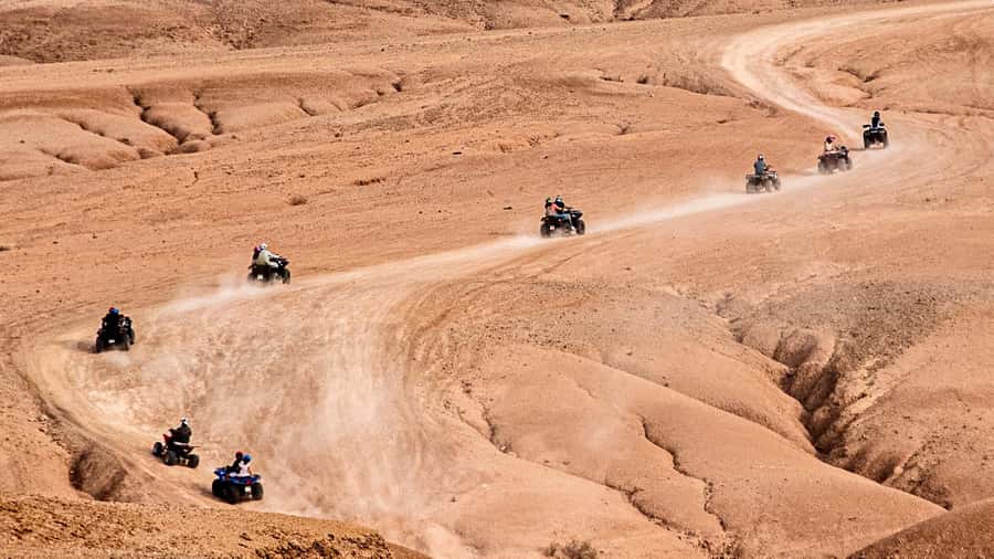 Evening Marrakech: Agafay Desert Quad , Camel & Dinner Shows - Moroccan Dinner at the Camp: What You Actually Get