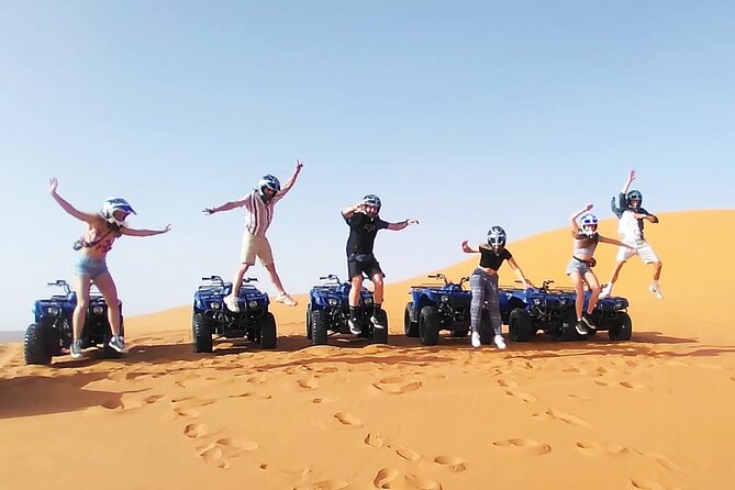 Exclusive Merzouga Desert Safari: Camel Ride, Sandsurf & Dinner - Sunset photo stop, then Berber music under the stars
