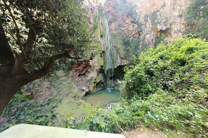 Excursion to the waterfalls / God's Bridge of Akchour - Entering Akchour: The Main Waterfall Stop and the Paths to Enjoy