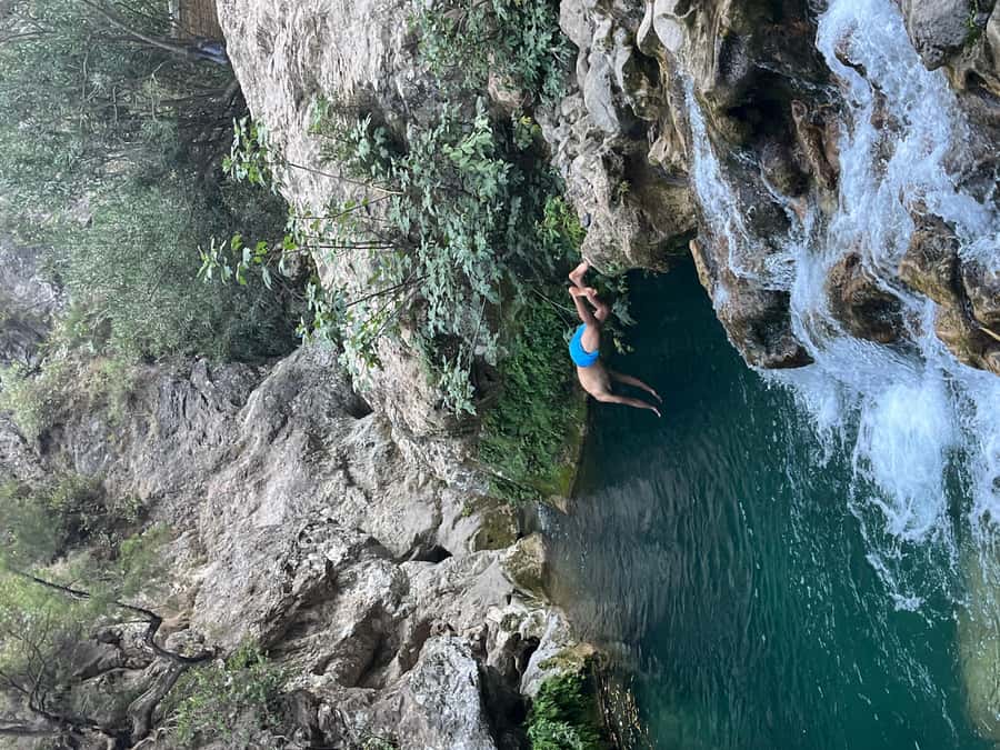 explore Akchour like a local - The hike to the Bridge of God, rivers, springs, and Farda gorge