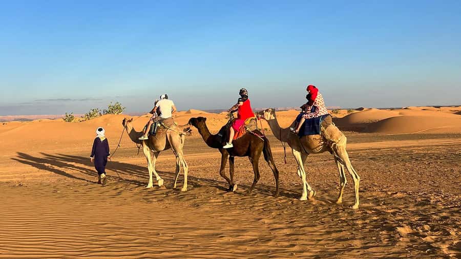 Fes: 3 Days Desert Tour from Fes back to Fez - The Erg Chebbi camel ride at sunset, and why it hits so well