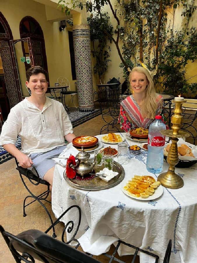 Fes: Authentic Cooking Class and Old Medina Visit - The meal you make, then the Moroccan tea that finishes the story