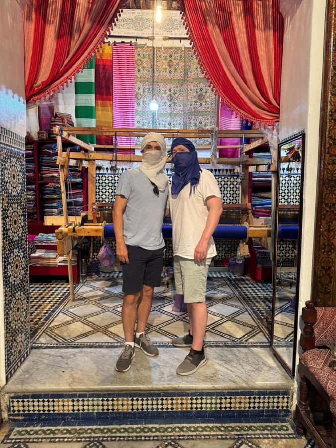 Fes City Tour: Discover the Medina's Treasures - Nejjarine Fountain and the historic medersas