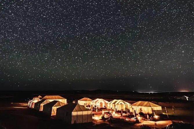 Fes to Fes Private Desert tour 1-night 2-Day Tour luxury camps - Sunrise in the desert: early wake-up, big payoff