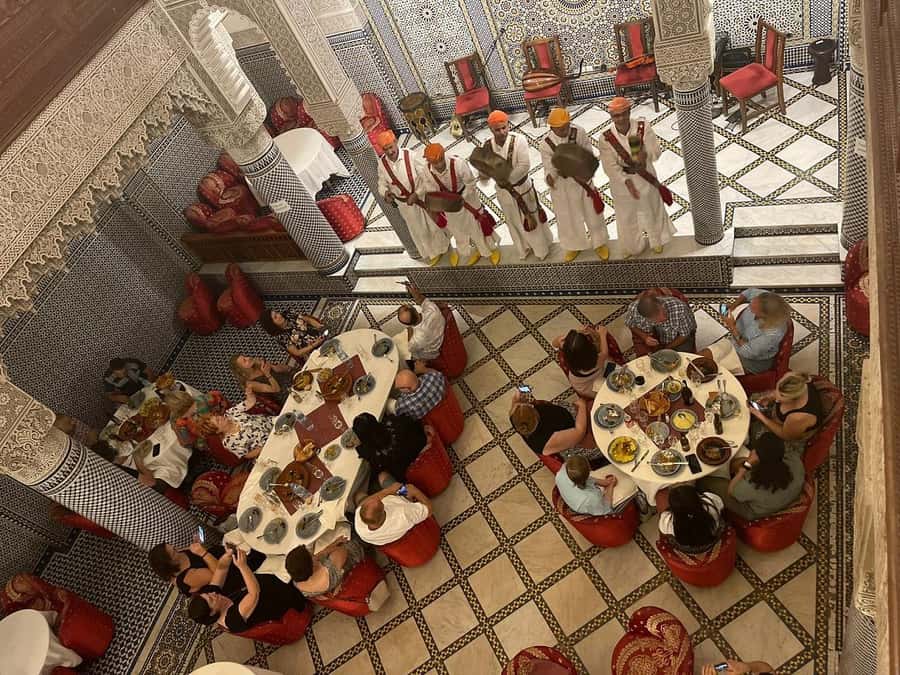 Fes : Unforgettable Dinner Show Experience with hotel pickup - The Mock Moroccan Wedding Moment: Interactive Fun You Should Try