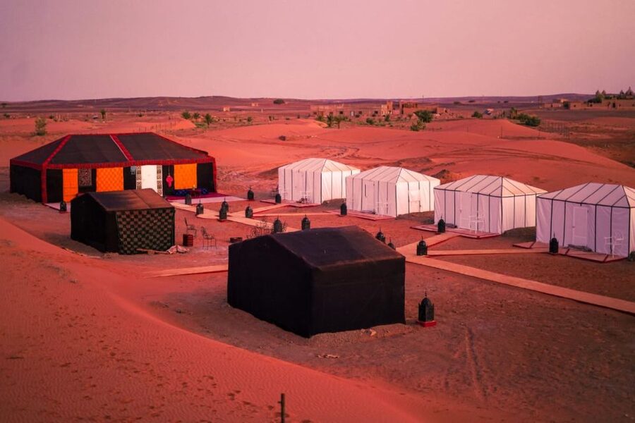 Fez: 2 Day-1 Night Luxury Sahara Desert Trip to Fez/Marakech - Merzouga arrival: how the camel ride becomes the main event