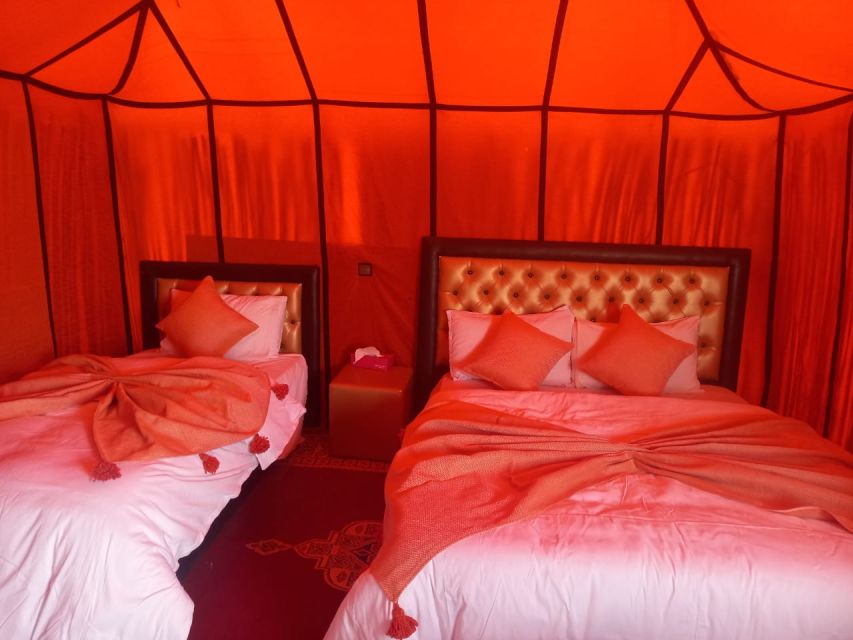 Fez: 2 Day-1 Night Luxury Sahara Desert Trip to Fez/Marakech - Meals and timing: dinner, breakfast, and what to manage