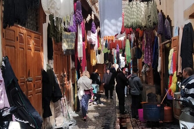 Fez Tour Medina Private Walking Tour With Local Guide - The Medina of Fez Stop: Souks, Doors, and Everyday Fez