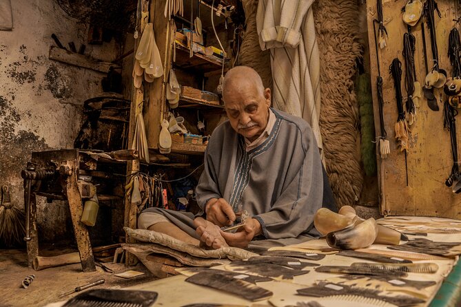 Fez Tours : Guide and Monuments tickets are included - Chouara Tannery, a living workshop with a scent warning