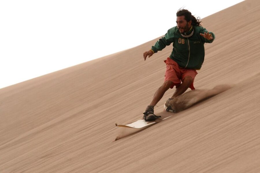 From Agadir or Taghazout: Desert Sand Boarding Tour w/ Lunch - From 2:00 PM pickup to dunes: the route sets the tone