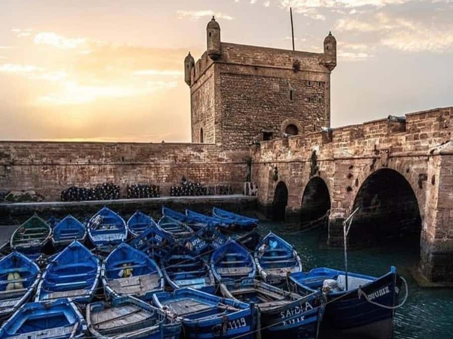 From Agadir or Taghazout : Essaouira Day Trip - Skala de la Ville and the harbor: your best sea-view payoff