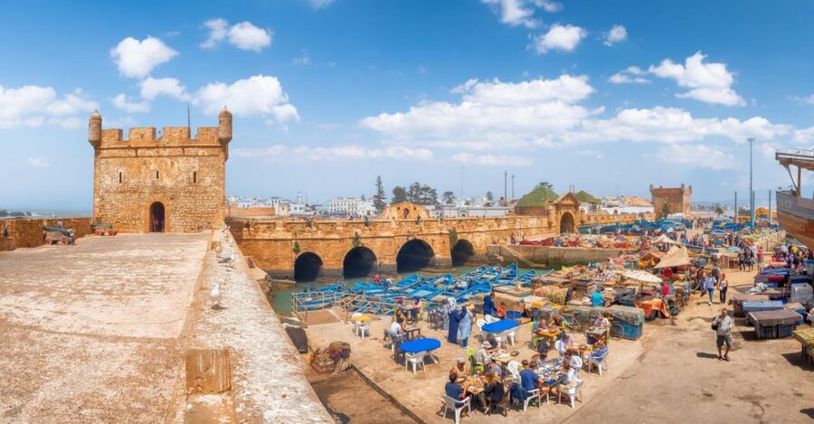 From Agadir or Taghazout: Essaouira Day Trip with Transfer - Bab El Marse Port and Sqala Cannons: Where the Ocean Meets the City