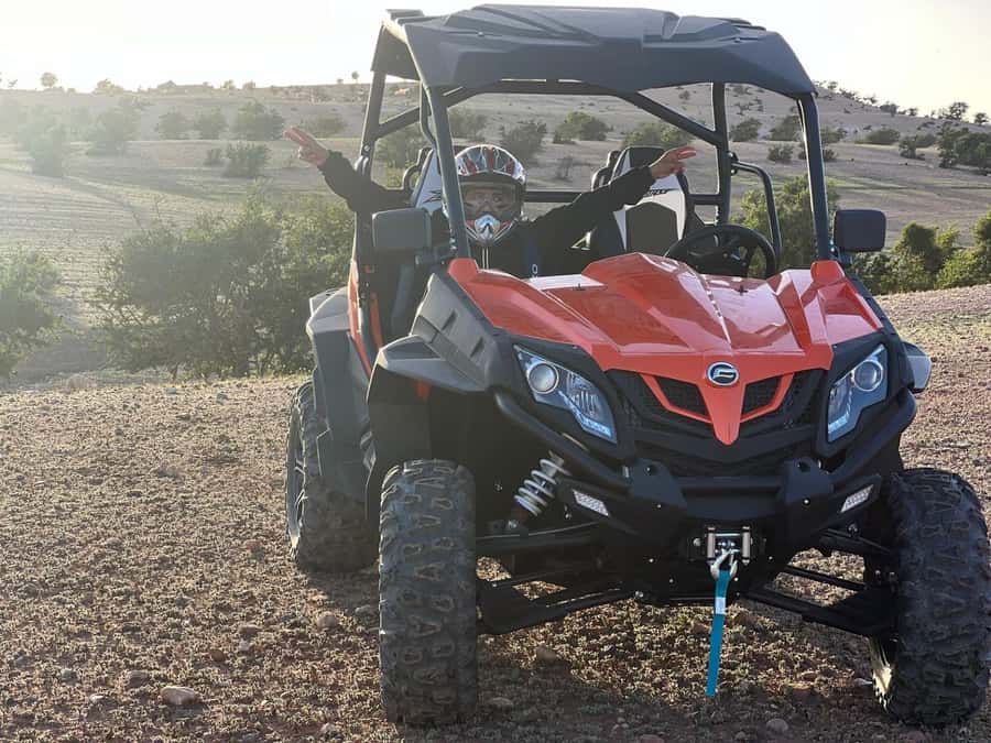 From Agadir/Taghazout: Buggy Safari Adventure & Moroccan Tea - Agadir to the Atlas edge: pickup, van ride, and first impressions