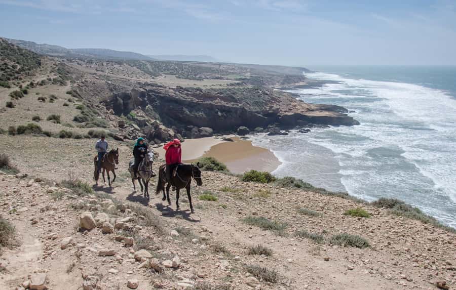 From Essaouira: 2h Horseback Ride with Sunset - What you actually ride: beaches, dunes, and a touch of forest
