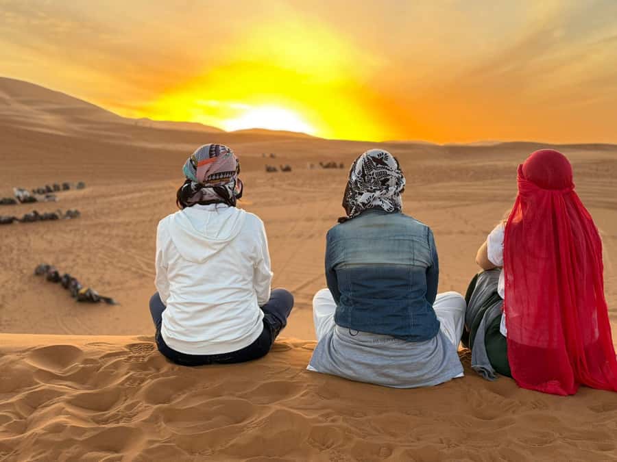 From Fes: 2-Day Desert Tour with Return to Fes or Marrakech - Camel Trek on Erg Chebbi: Sunset, Time Limits, and Photo Power