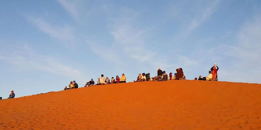 From Fes: 2-Day Merzouga Desert Trip(Luxury Tent & Dinner) - A Luxury Tent Campfire Evening: Private Bathroom, Live Music, and Berber Show