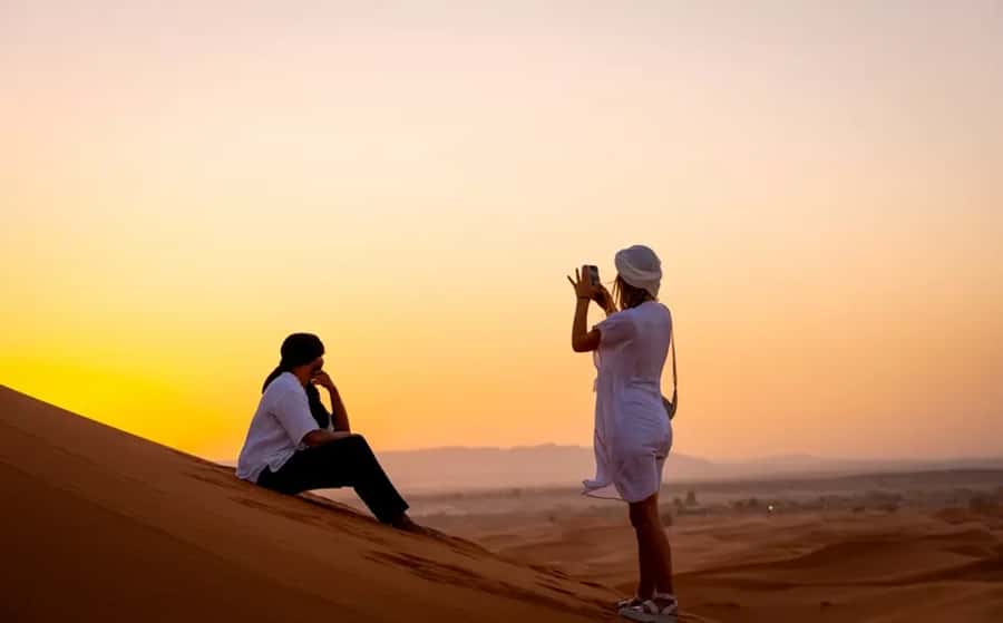 From Fes: 3-Day Luxury Desert Tour to Marrakech via Merzouga - Day 1 from Fes to Ifrane, Ziz Valley, and Merzouga dunes