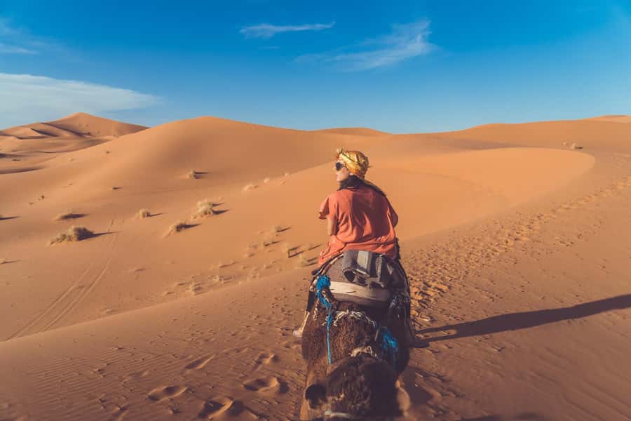 From Fez: 2-Days Desert Tour to Marrakech via Merzouga - Arrival in Merzouga: where luggage goes and when your camel trek starts