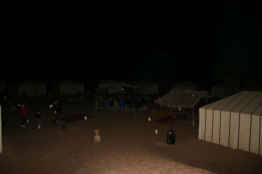 From Marrakech: 2-Day Desert Excursion - The Berber camp night: tent sleep, dinner, and star time