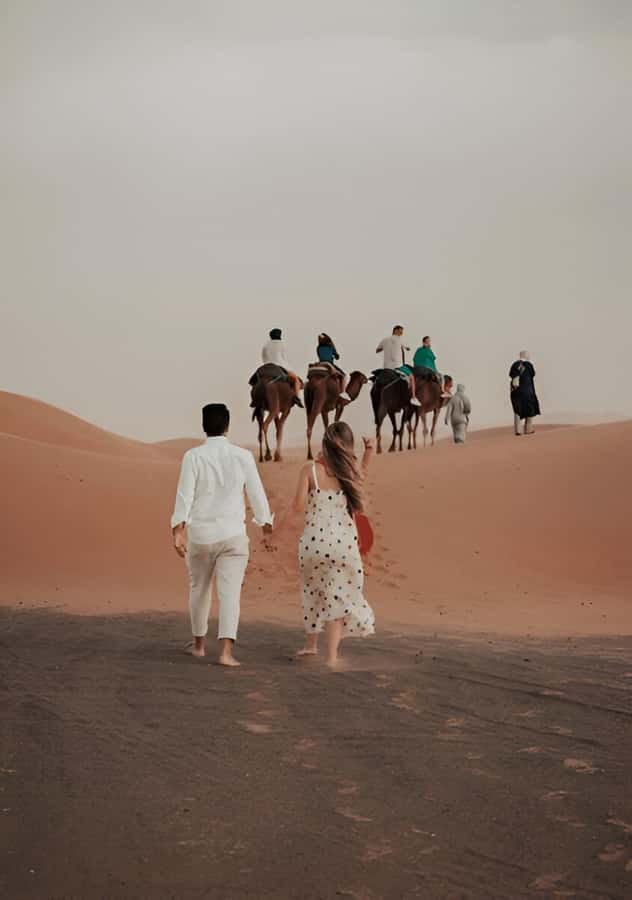 From Marrakech: 3-Day Sahara Tour with Private tent & Meals - Day 1 lodging and dinner: comfortable enough, built for sleep