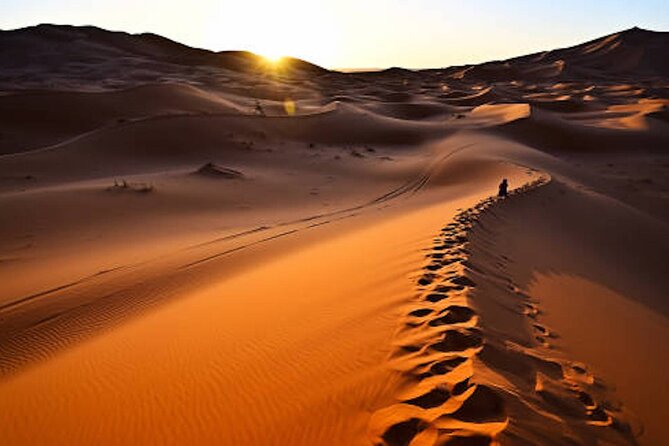 From Marrakech : 3 Days Desert Tour To Fes - Merzouga desert night: camel trek and sandboarding included