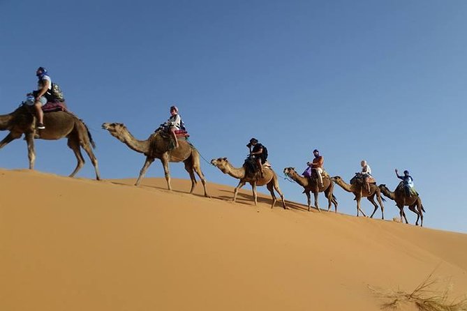From Marrakech 3 Days Tour To Merzouga Sahara Desert - Day 2: Merzouga dunes, camel rides, and camp time