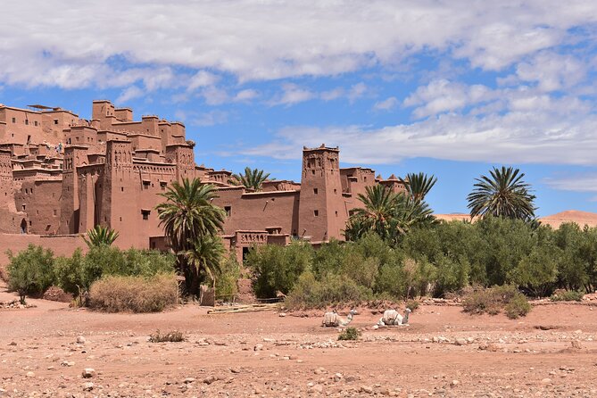 From Marrakech: 3Days 2Night Desert Tour via Ait Ben Haddou - Marrakech to Ait Ben Haddou, with Atlas Mountains and film-set Ouarzazate