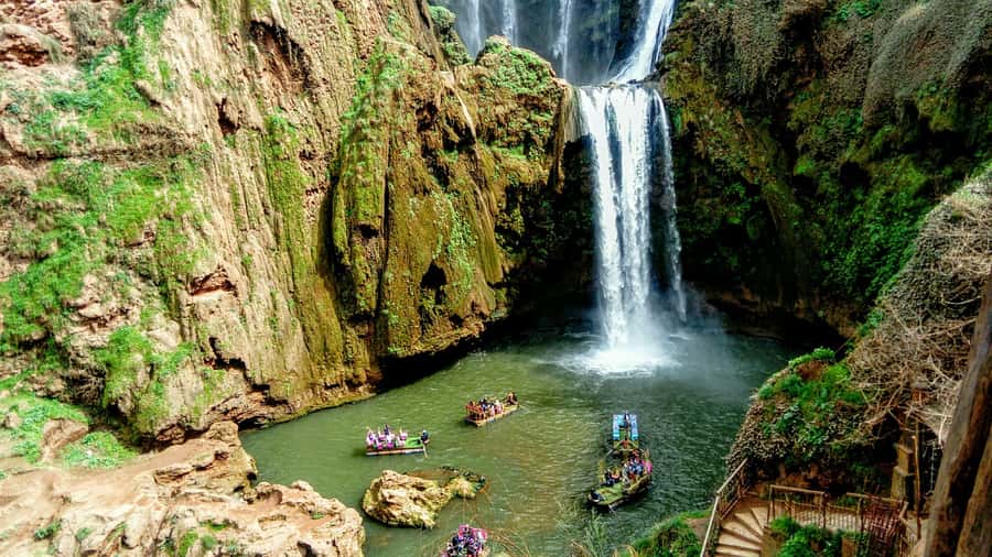 From Marrakech: A day Trip to Ouzoud waterfalls - The drive from Marrakech: early start, small breaks, and an AC ride