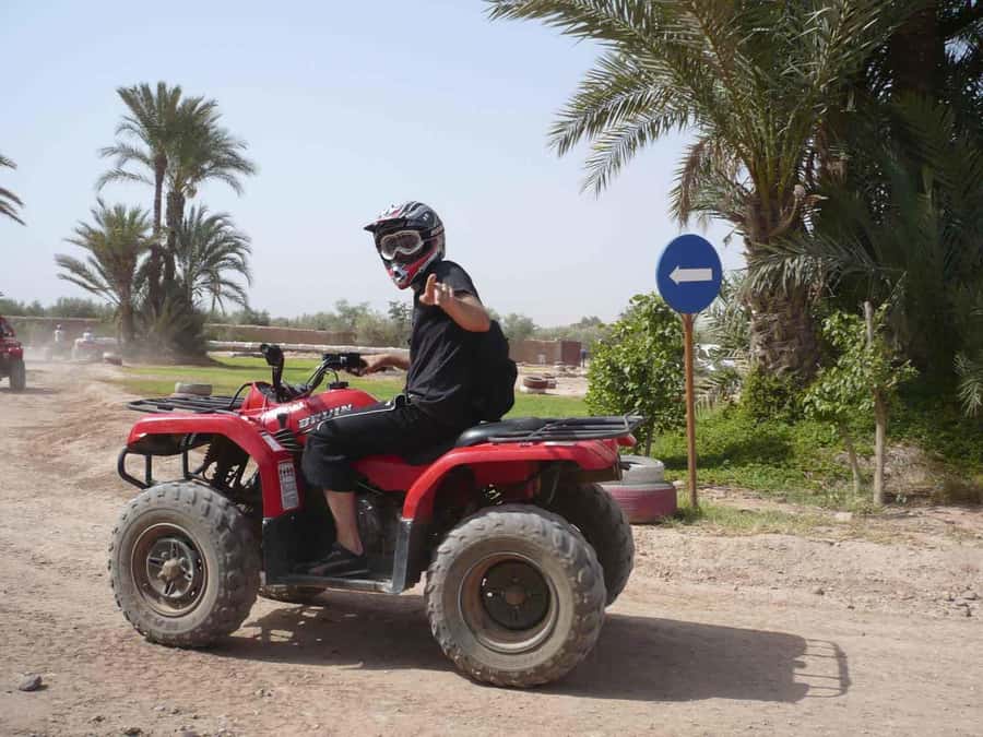 From Marrakech: Adventure Quad Ride in La Palmeraie - The guide, safety, and what the experience feels like in practice